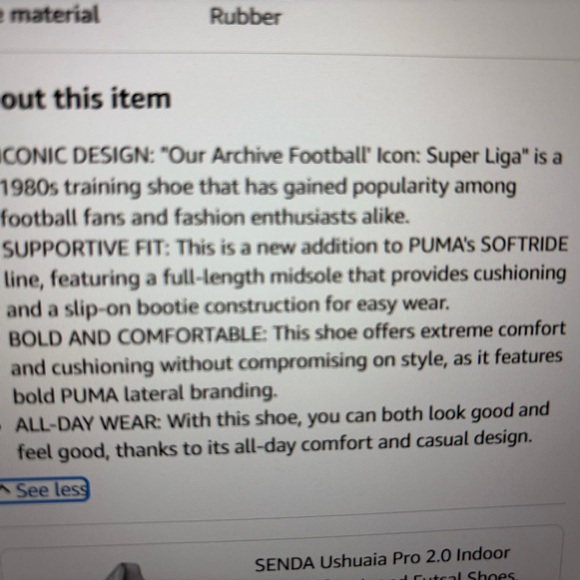 Puma Super Liga OG Retro Size 12 New in Box - Picture 2 of 8